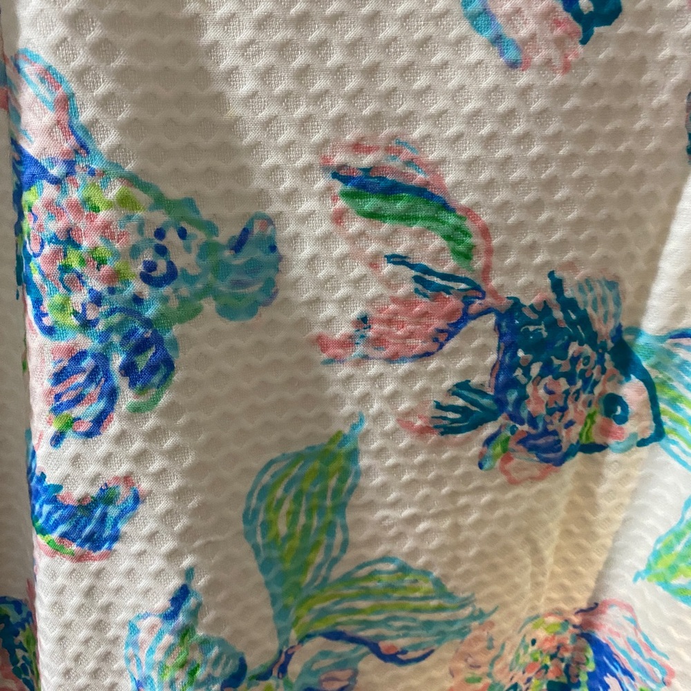 Lilly Pulitzer Cecily shift dress size 10 coastal kiss - Picture 5 of 9